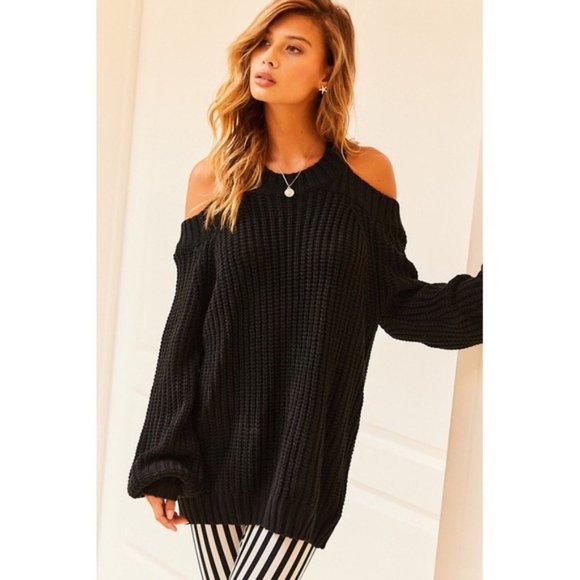 So In Love Black Open Back Sweater - Picture 12 of 13